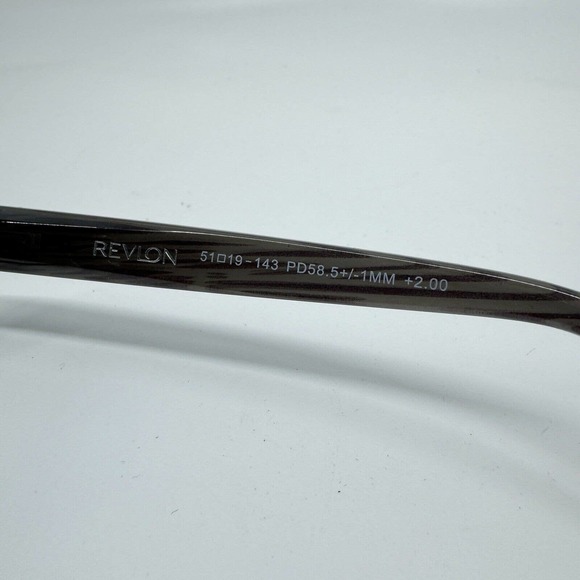 Revlon Eyeglasses TG0415 Sydney 51-19-143 PPD58.5 +2.00 Flex Hinge H9728 - Picture 6 of 7